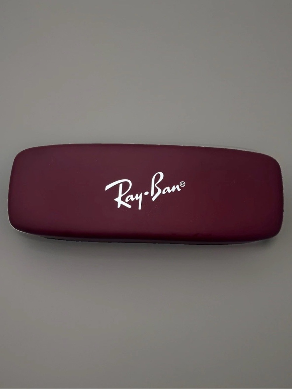 Ray-Ban Burgundy Hard Shell Sunglasses Case